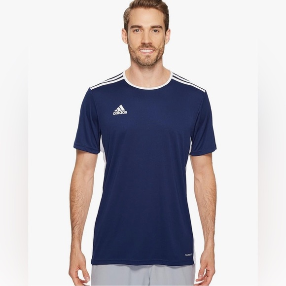 Mens New ADIDAS SMALL 
Men's Entrada 18 Soccer Jersey - Picture 3 of 5
